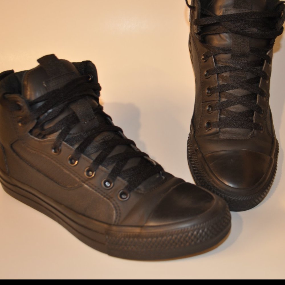 Converse Unisex Asylum Mid Black Monchrome